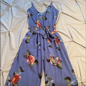 Floral jumpsuit